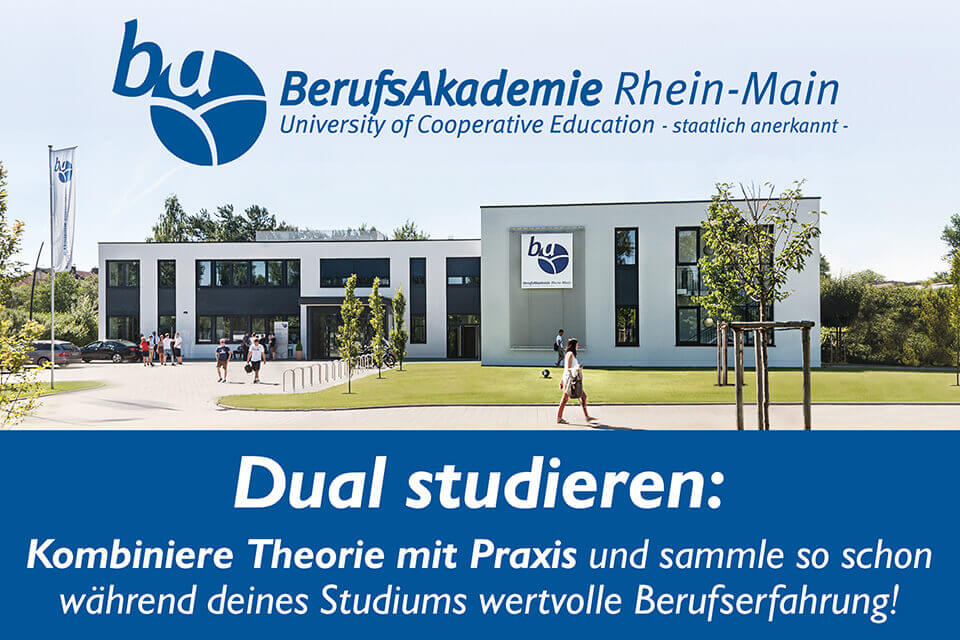 Studiere bei uns dual und sammle so wichtige Berufserfahrung bereits während deiner Studienphase!