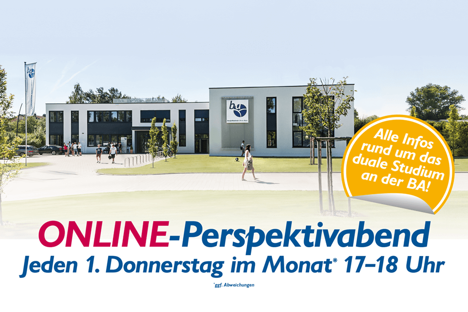 Online Perspektivabend - Lerne die BA und das duale Studium kennen